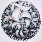– INTRECCIO – Pastellkreide auf Leinwand – 180 x 180 cm – 2011